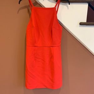 French Connection Dress, Size 2, Red